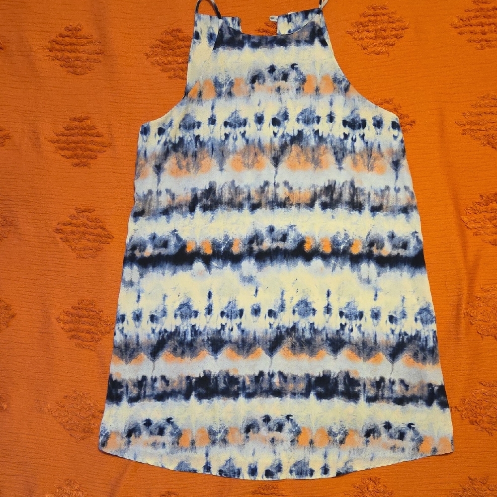 Tie-Dye Sleeveless Dress